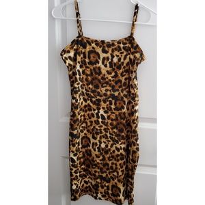 Bodycon Leopard Dress